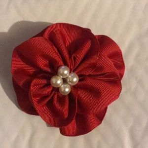 Flower hair bow
